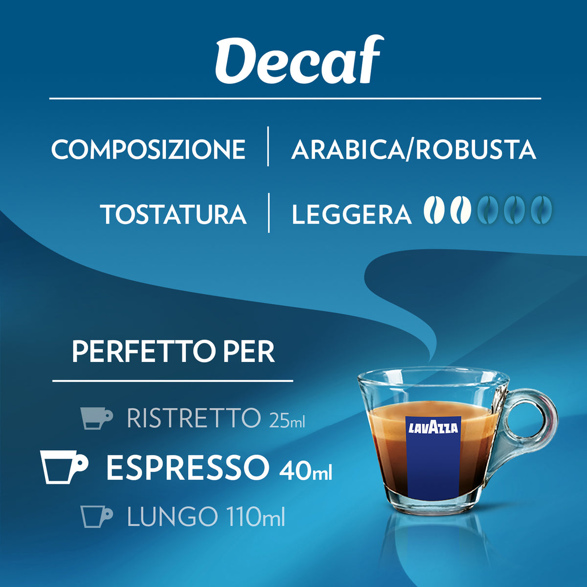Capsule Alluminio Lavazza Espresso Dek comp. Nespresso