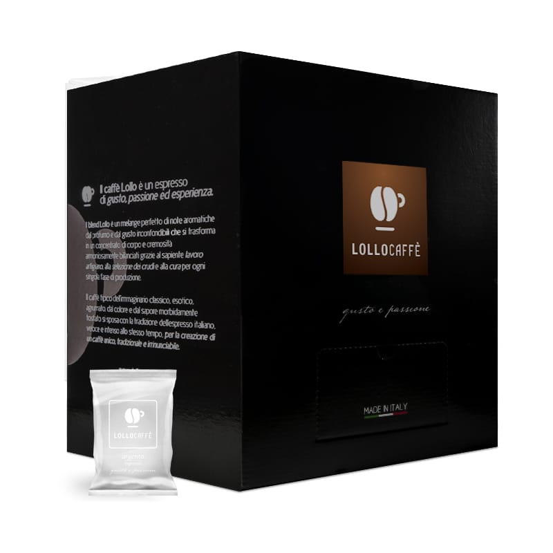 Capsules Lollo Mélange Argent compatibles Esse Caffè