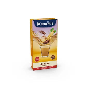 Capsules Borbone CAFÉ AU GINSENG compatible Nespresso