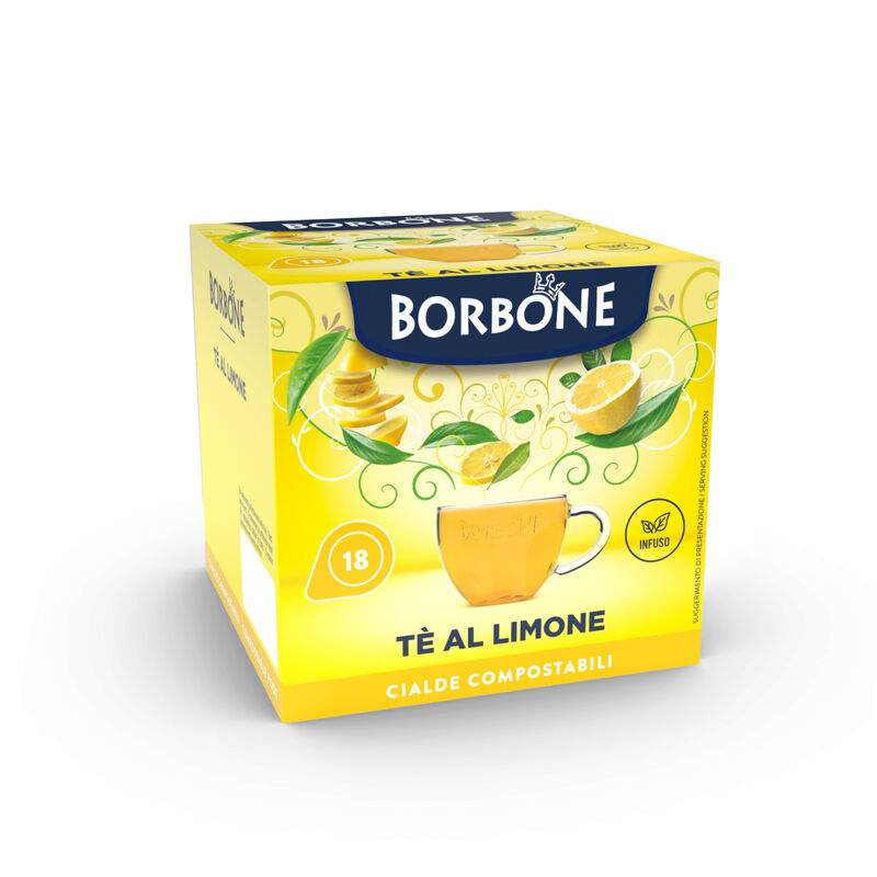 Cialde THE al Limone Borbone Filtrocarta ESE 44mm