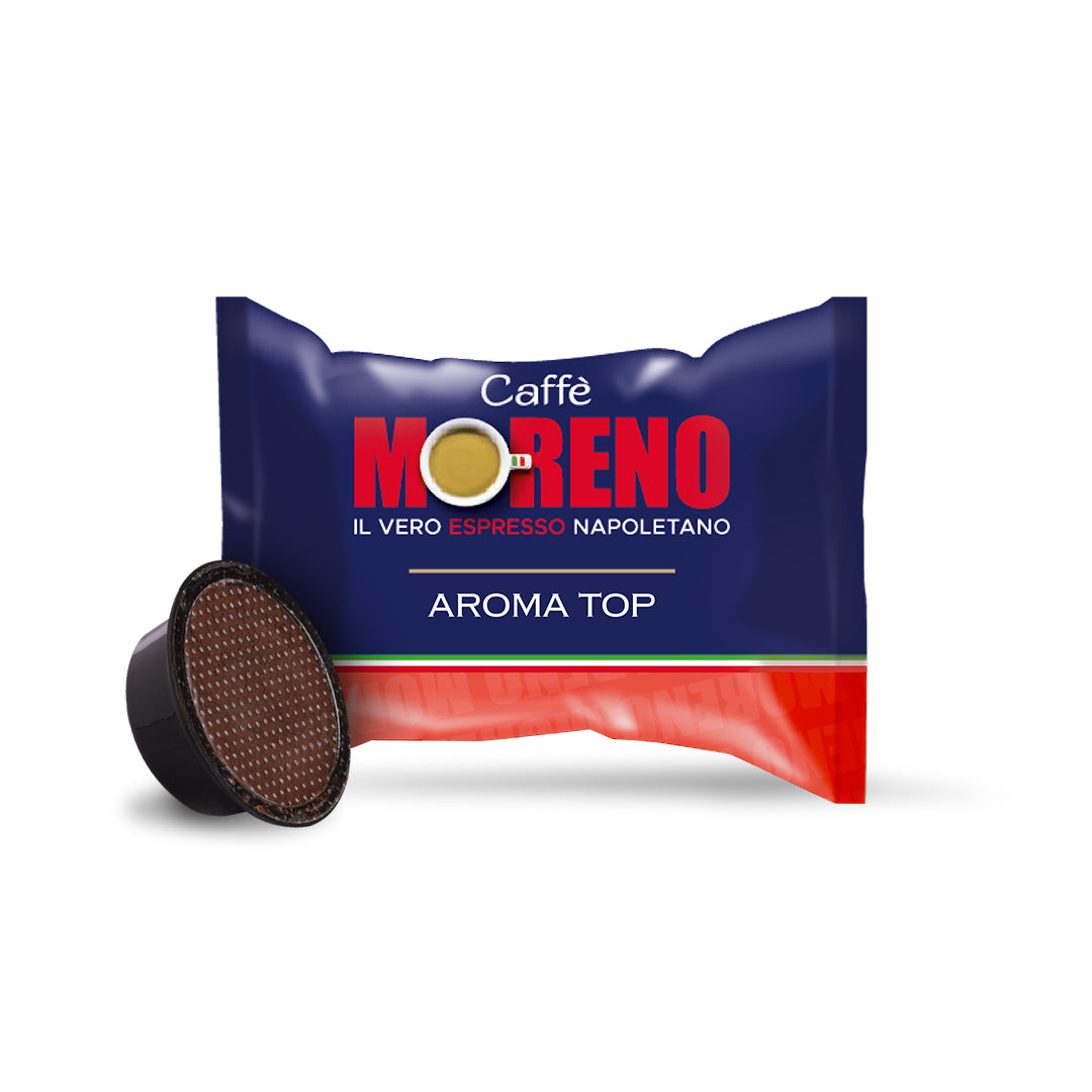 Capsule caffè Moreno miscela Top compatibili A Modo Mio