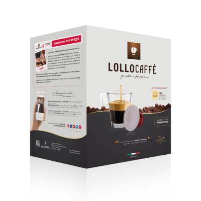 Capsules Lollo Mélange Noir compatibles Nespresso