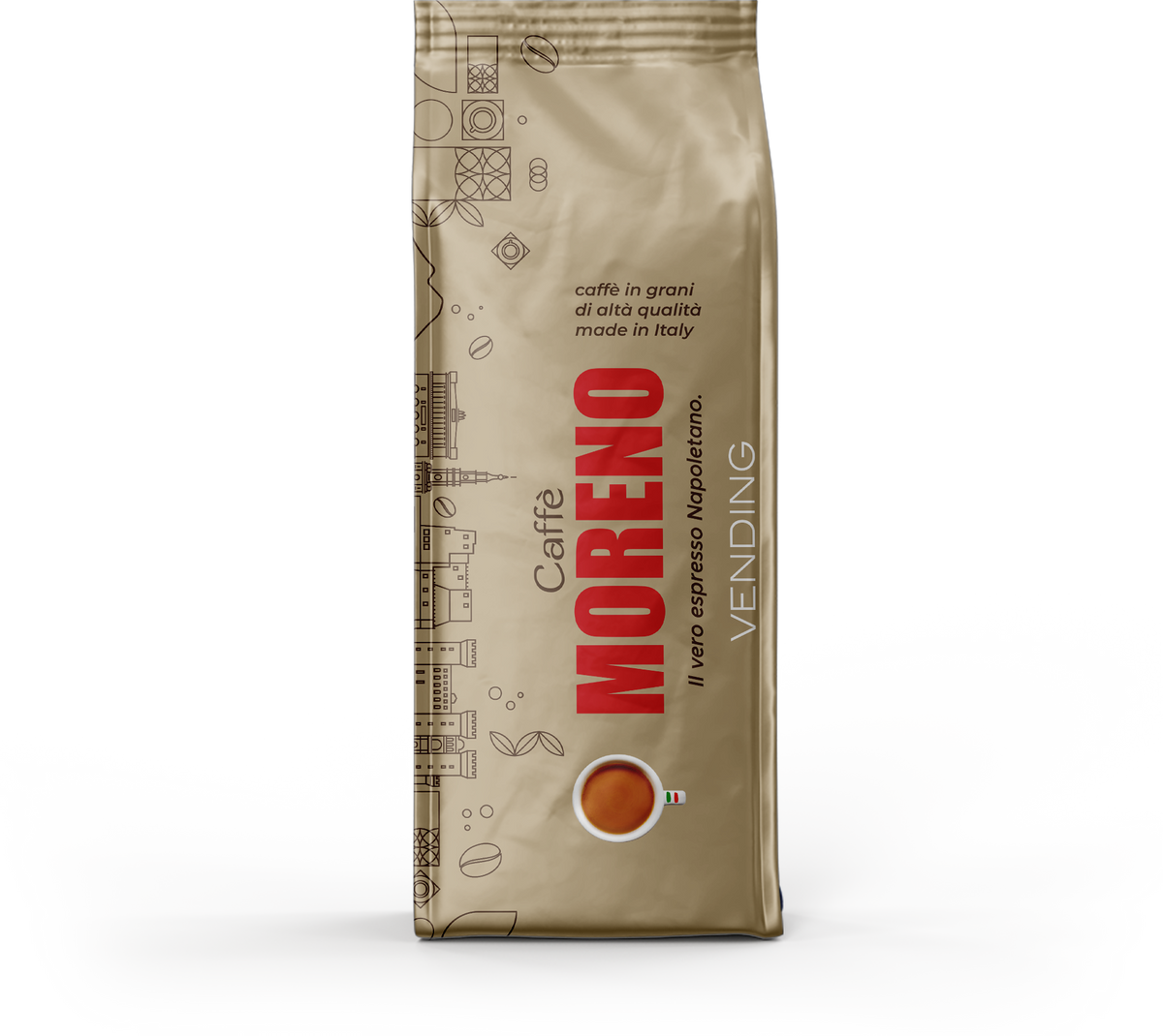 Caffè in grani Moreno Miscela Vending