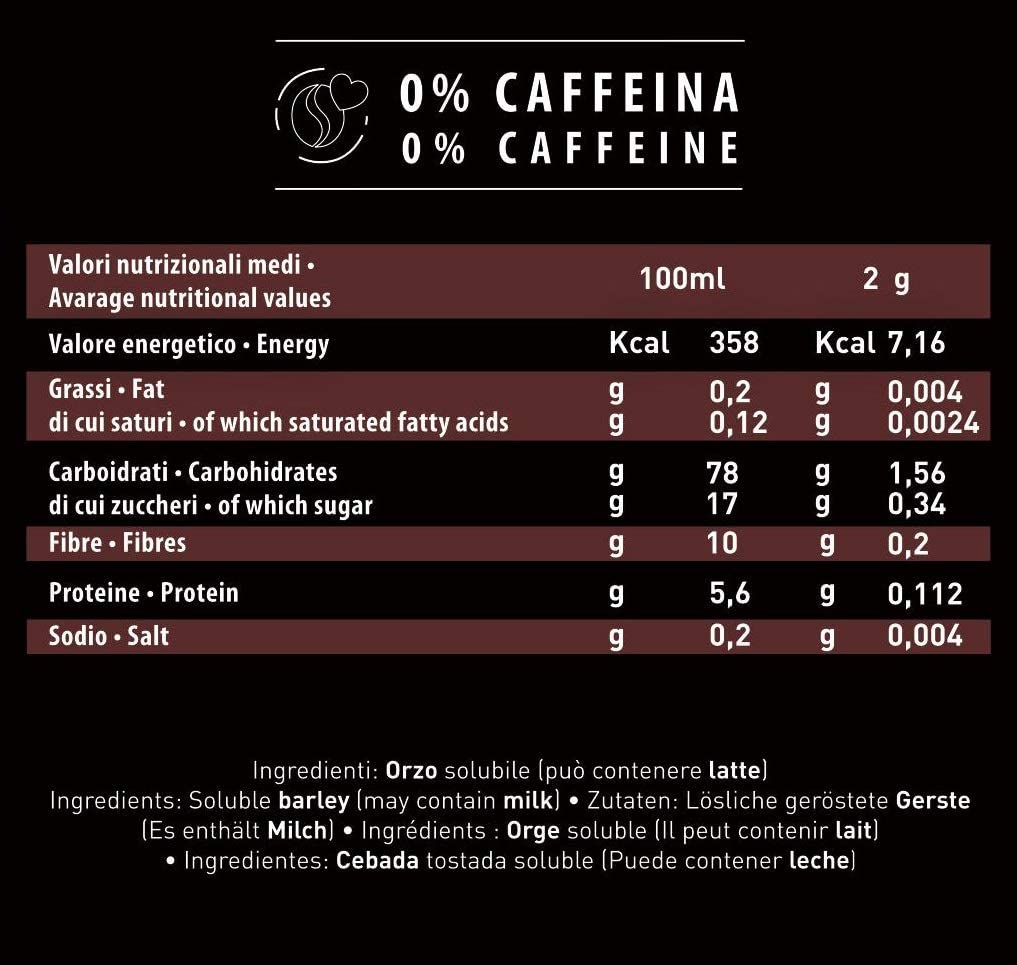 Capsule Bialetti bevanda gusto Orzo