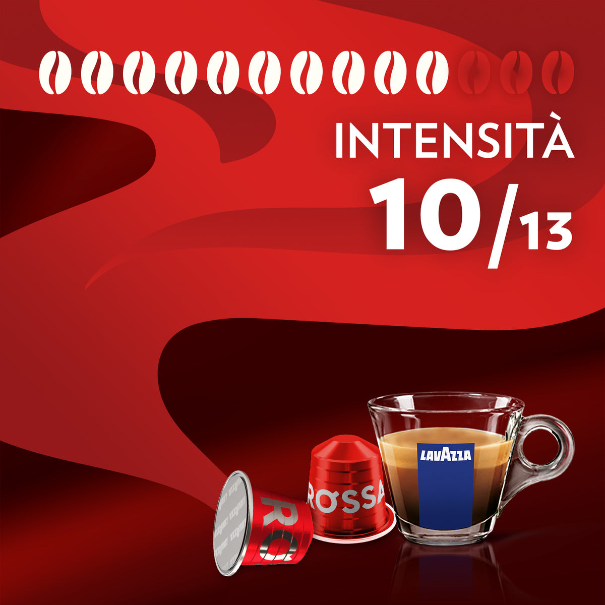 Capsule Alluminio Lavazza Qualità Rossa comp. Nespresso