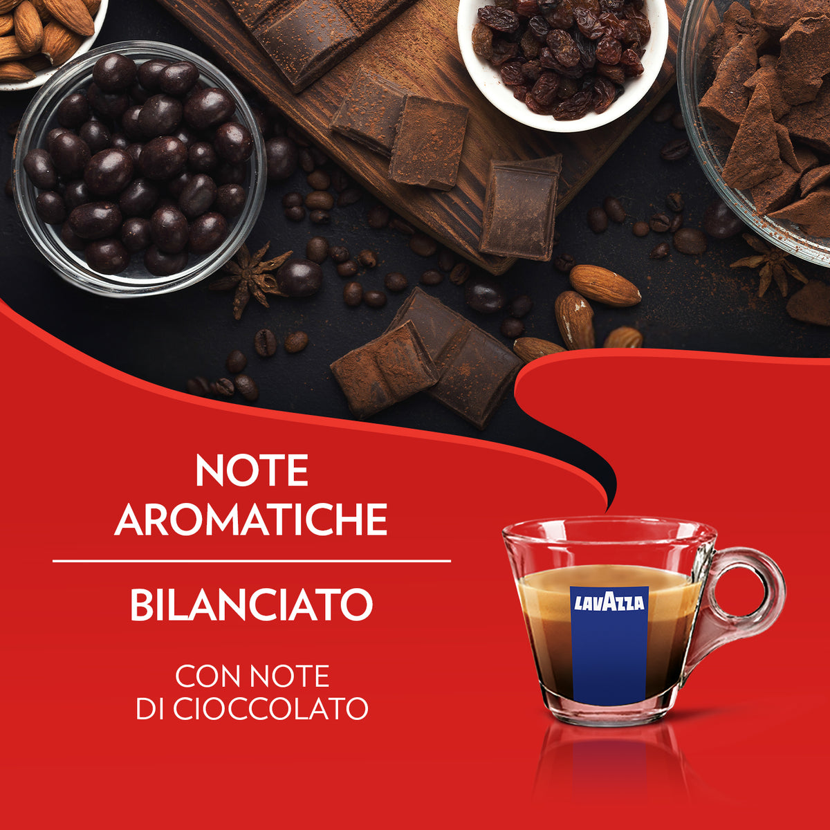 Capsule caffè Lavazza qualità rossa compatibili A MODO MIO
