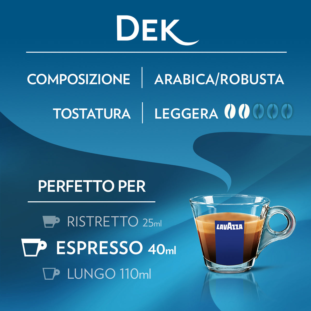 Capsule Lavazza A Modo Mio Dek Cremoso