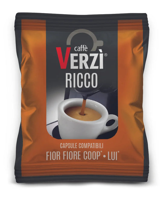 Capsule Caffè Verzì Aroma Ricco compatibili Fior Fiore  Coop®*