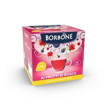 Dosettes ESE 44 mm café Borbone fruits des bois