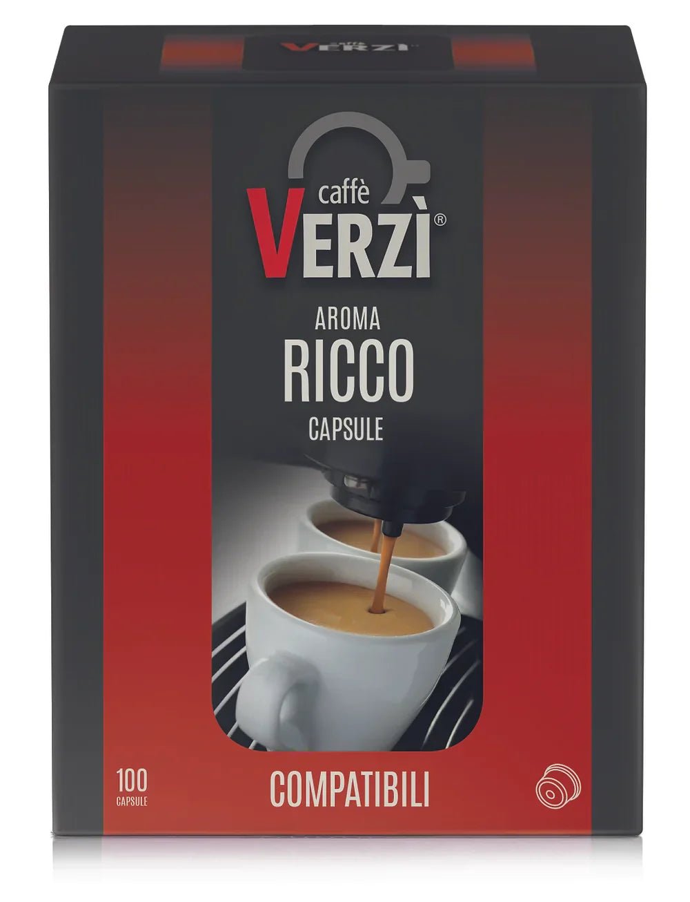 Capsules de café Verzì RICCO compatibles ESPRESSO POINT