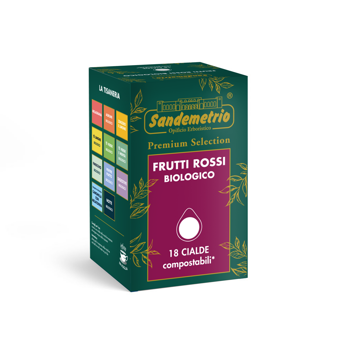 Cialde Sandemetrio Tisana Frutti Rossi