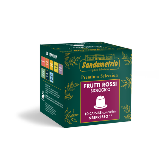 Capsules Sandemetrio Tisane Fruits Rouges comp. Nespresso