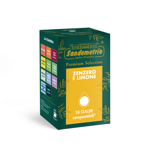 Dosettes Sandemetrio Gingembre et Citron