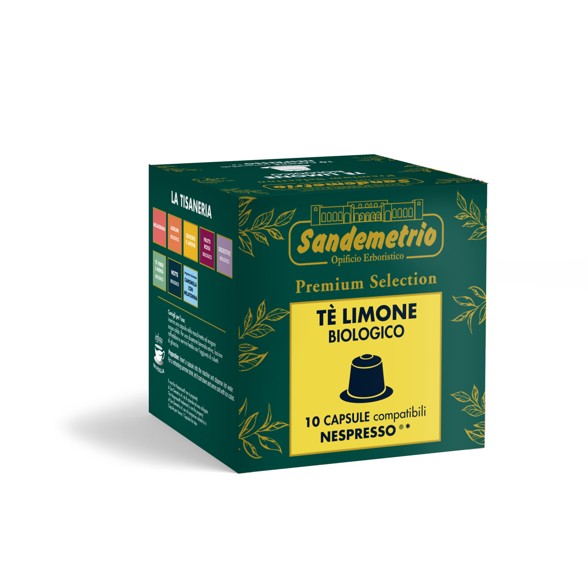 Capsule Sandemetrio Tè al Limone comp. Nespresso