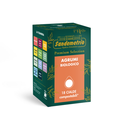 Dosettes Sandemetrio Infusion Goût Agrumes