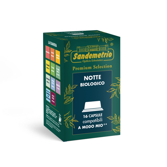 Capsules Sandemetrio Tisane Nuit Comp. A Modo Mio