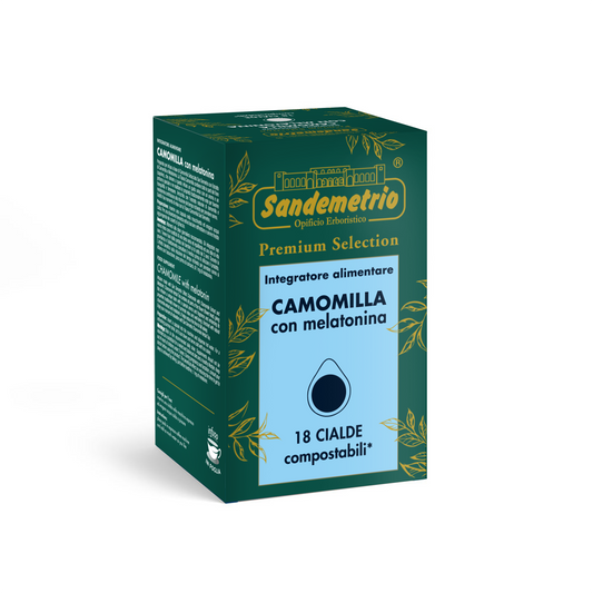 Dosettes Sandemetrio Infusion Camomille et Mélatonine