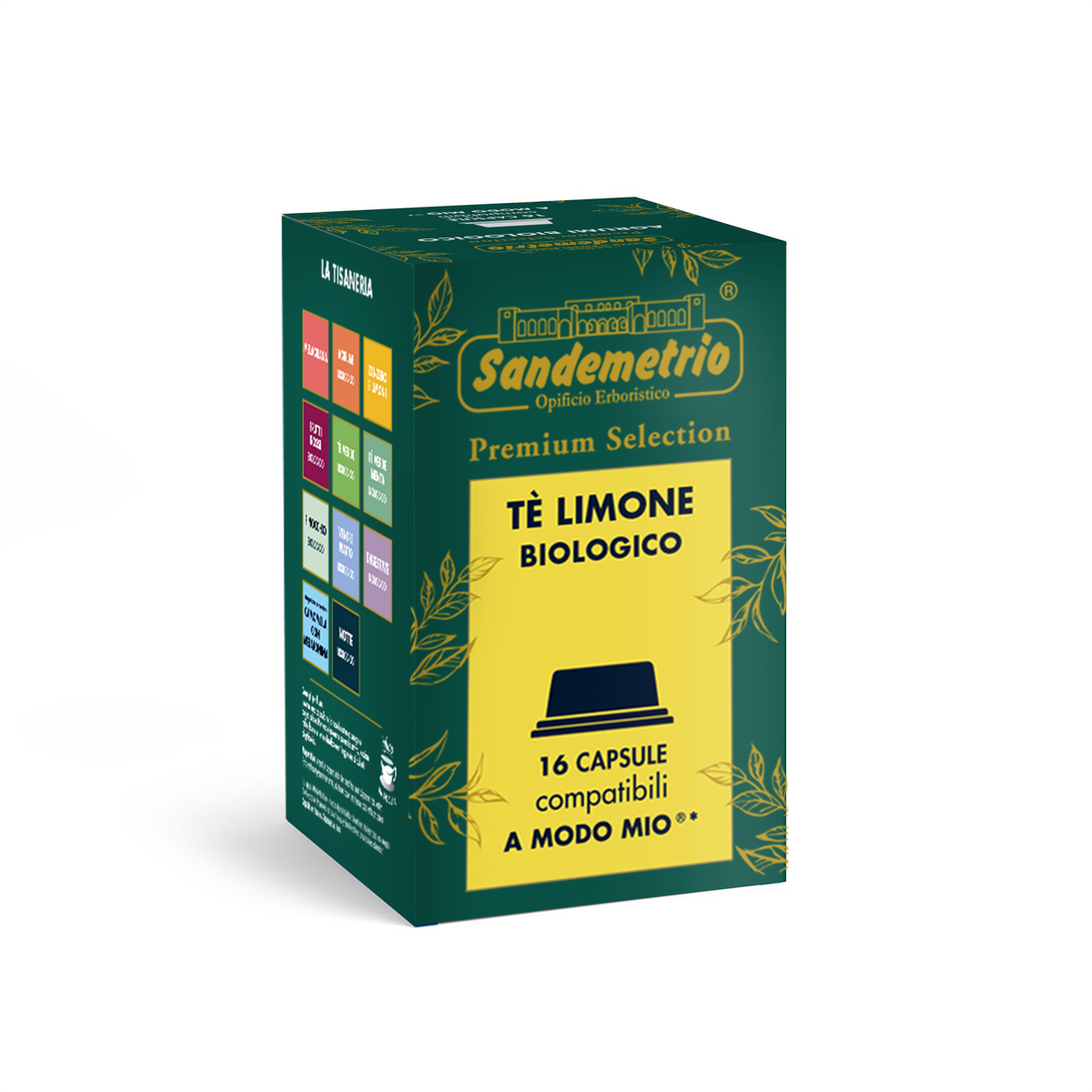 Capsule Sandemetrio Tè al limone Comp. A Modo Mio