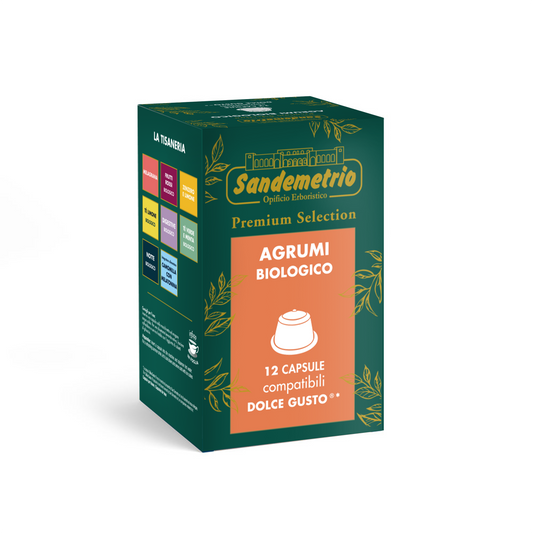 Capsules Sandemetrio Infusion Agrumes Comp. Dolce Gusto