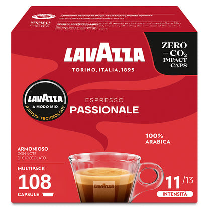Capsules de café Lavazza Passionale compatibles A MODO MIO