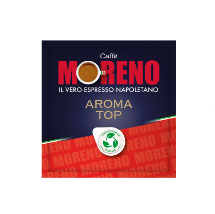 Cialde caffè 44 mm Moreno Miscela Top