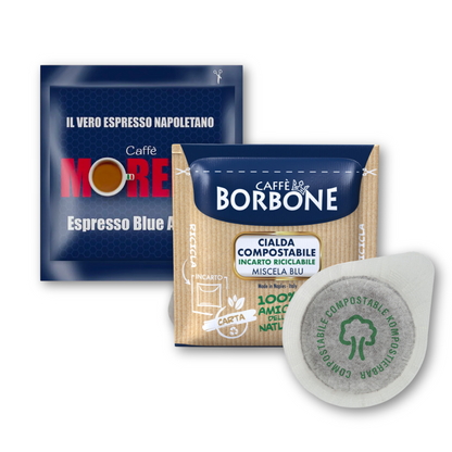 Dosettes de café Borbone Mélange Blu