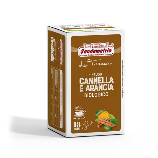 Filtres Sandemetrio Infusion Cannelle et Orange