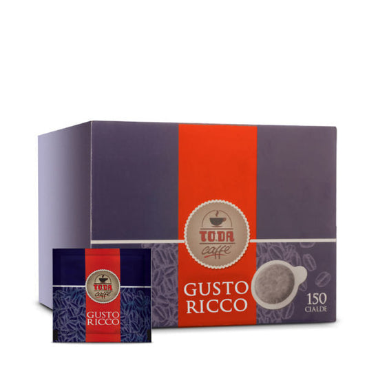 Dosettes ESE 44 mm To.da Gattopardo mélange saveur riche
