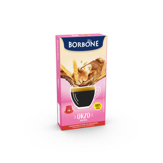 Capsule Borbone Per ORZO SOLUBILE  compatibile Nespresso