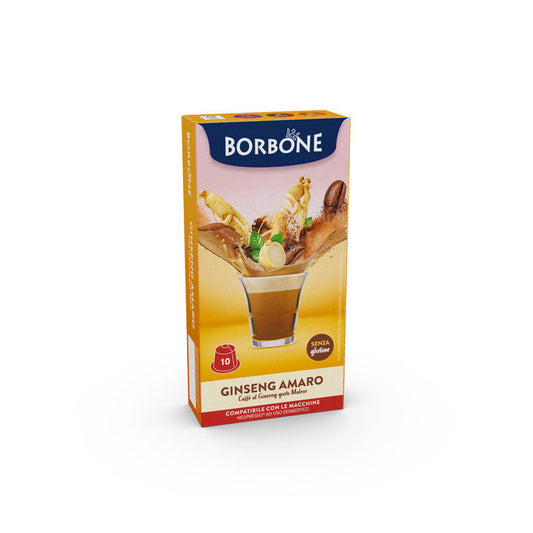 Capsule Borbone Solubile GINSENG AMARO comp. Nespresso