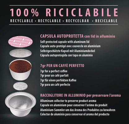 Capsules Bialetti Caffè d'Italia Palerme (Goût Extra)