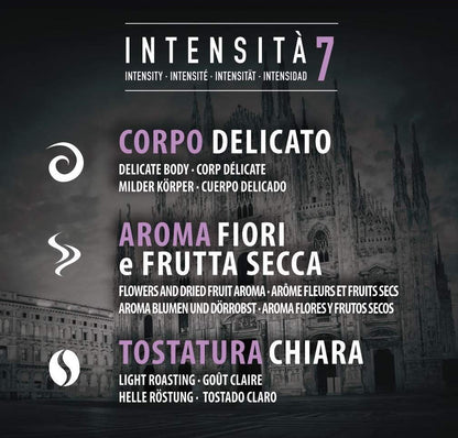 Capsule Bialetti caffè d'Italia Milano (Gusto Morbido)