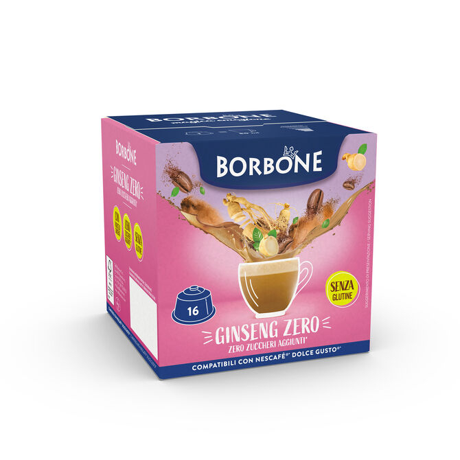 Capsules Borbone DOLCE GUSTO GINSENG ZÉRO