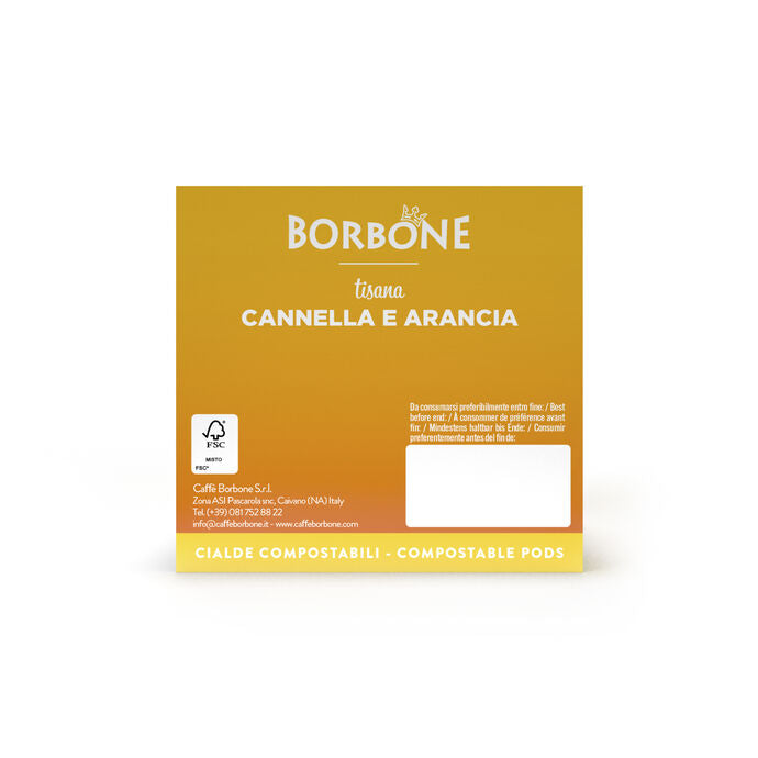 CIALDE BORBONE TISANA CANNELLA E ARANCIA