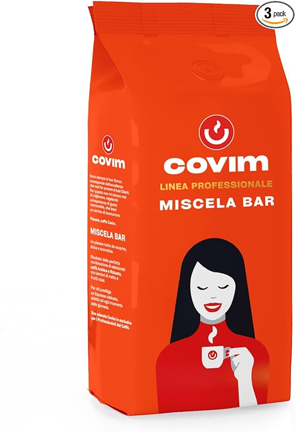1kg Café en grains Covim mélange Bar