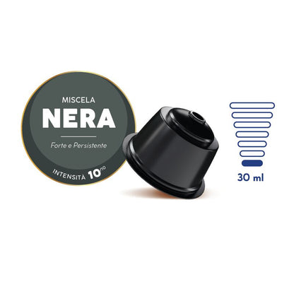 [confezione da 90 capsule] Capsule Nuove Borbone miscela nera compatibile DOLCE GUSTO